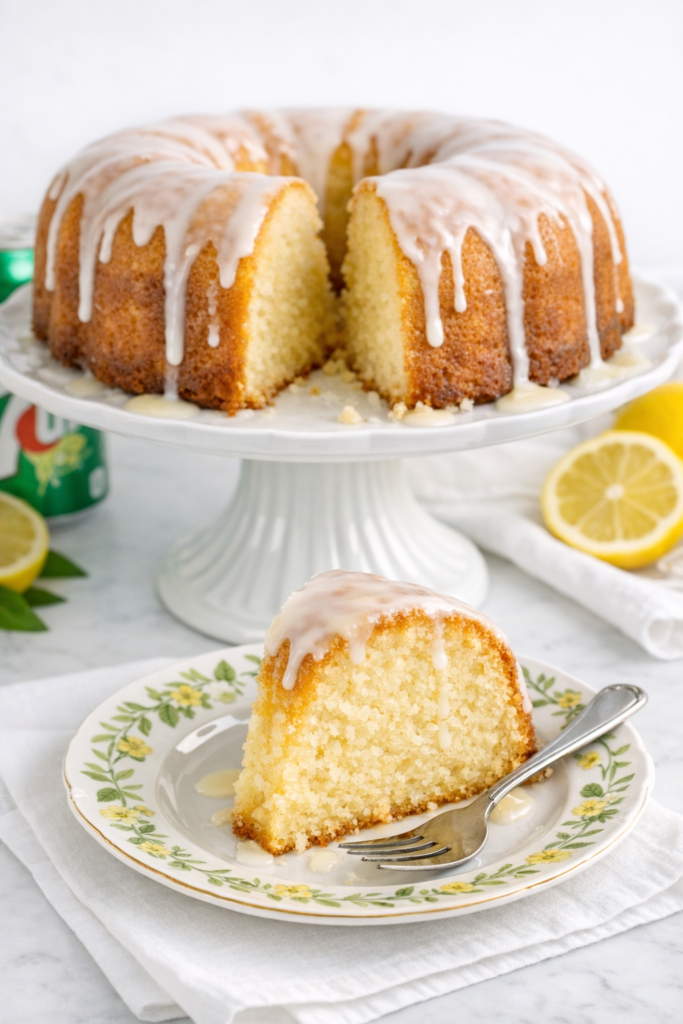 Old-Fashioned 7-Up Pound Cake